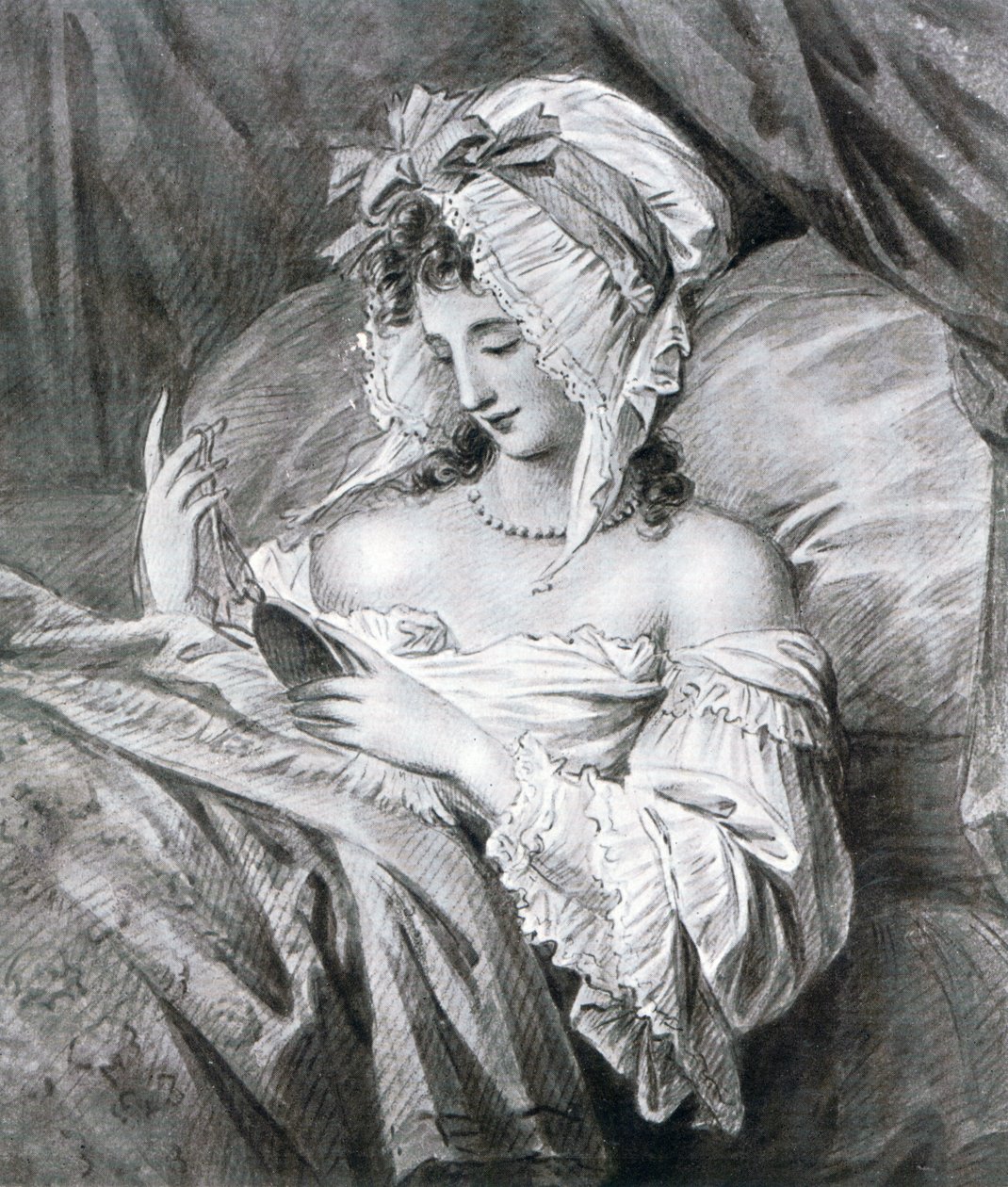 Portrét Clary Marie Popeové (1768-1838) od Francis Wheatley