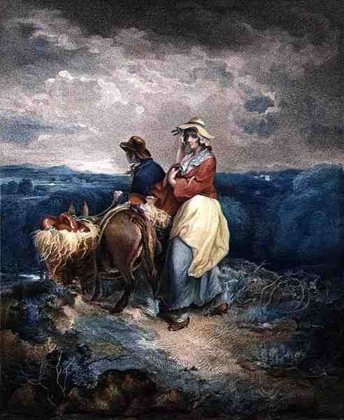 The Itinerant Potters, ryl John Whessell (c.1760-1823), pub. od T. Simpsona a Darling & Thompson od Francis (after) Wheatley