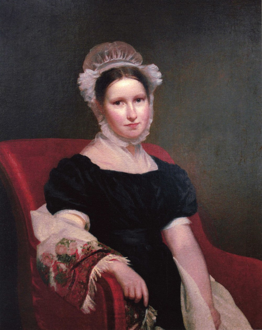 Jane Francis Tuckerman 1794-1858 od Francis Alexander