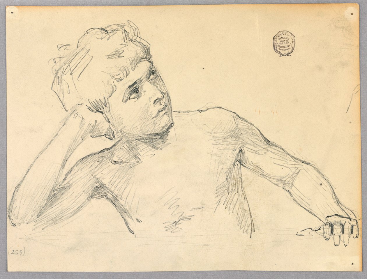 Obrázek Studie od Francis Augustus Lathrop