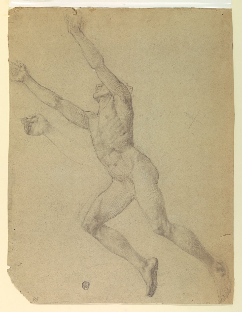 Figurální studie pro Dianu a její pomocníky mezi souhvězdími od Francis Augustus Lathrop