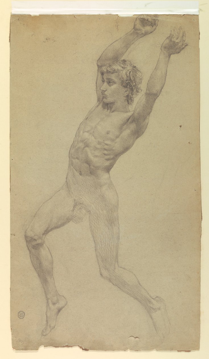 Figurální studie pro Dianu a její pomocníky mezi souhvězdími od Francis Augustus Lathrop