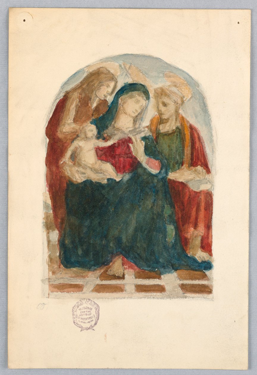 Madonna a dítě od Francis Augustus Lathrop