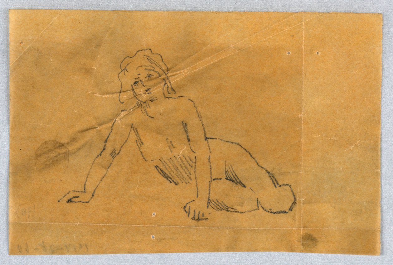 Skica pro Putto od Francis Augustus Lathrop