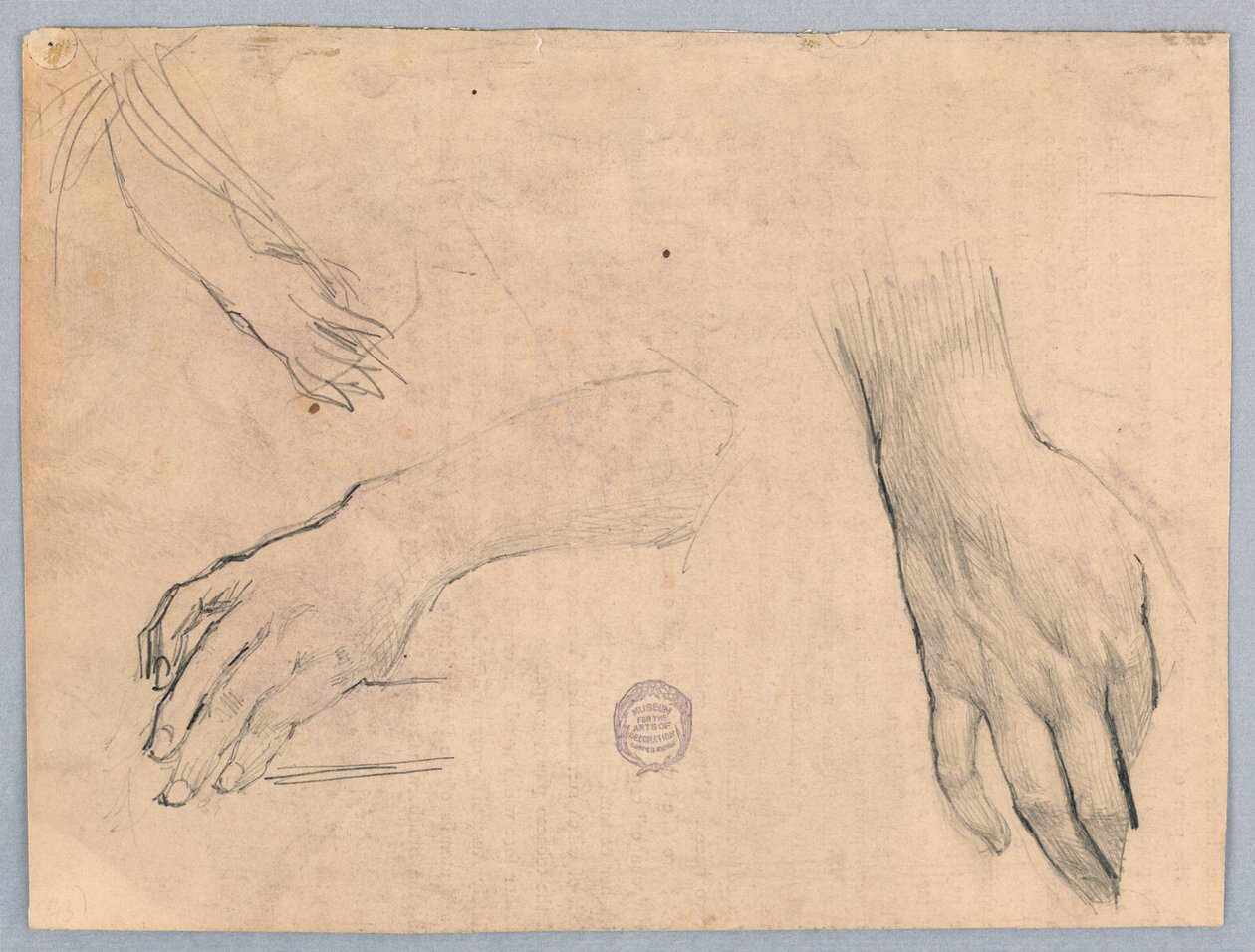 Studie rukou od Francis Augustus Lathrop