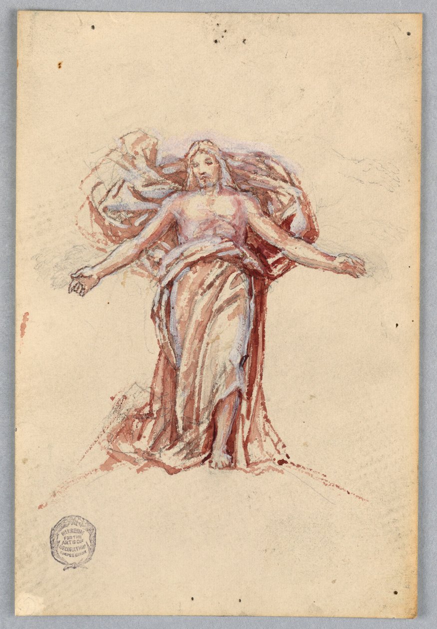 Study for Christ, Chancell of St. Bartholomew, New York od Francis Augustus Lathrop