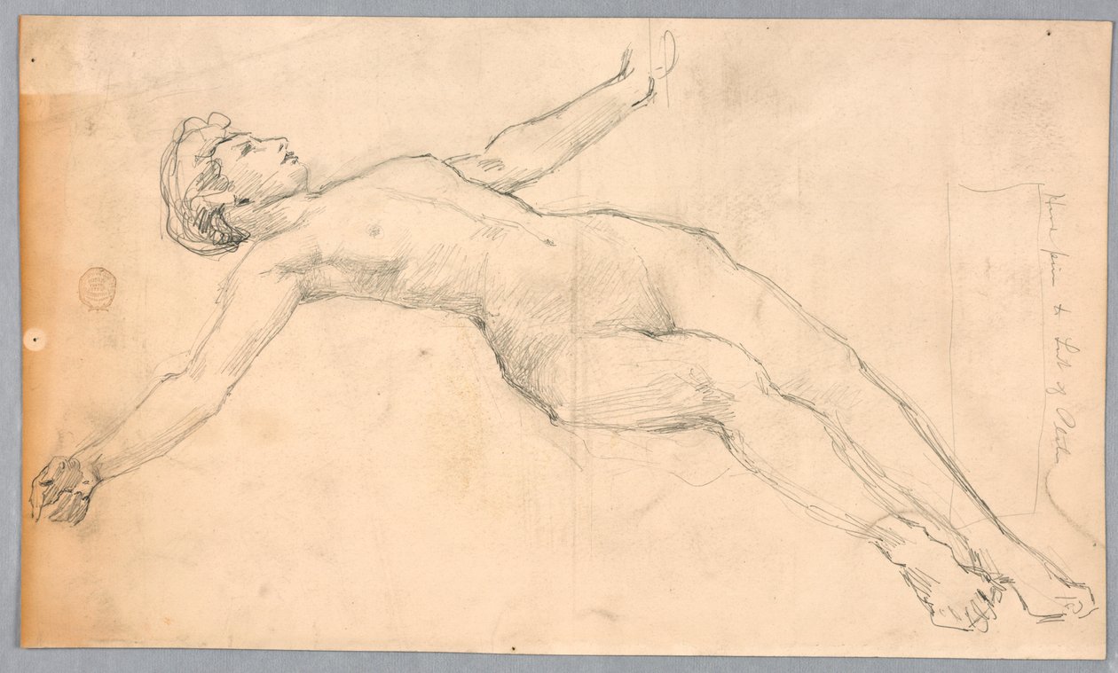 Studie na "Diana a její účastníci mezi souhvězdími" od Francis Augustus Lathrop