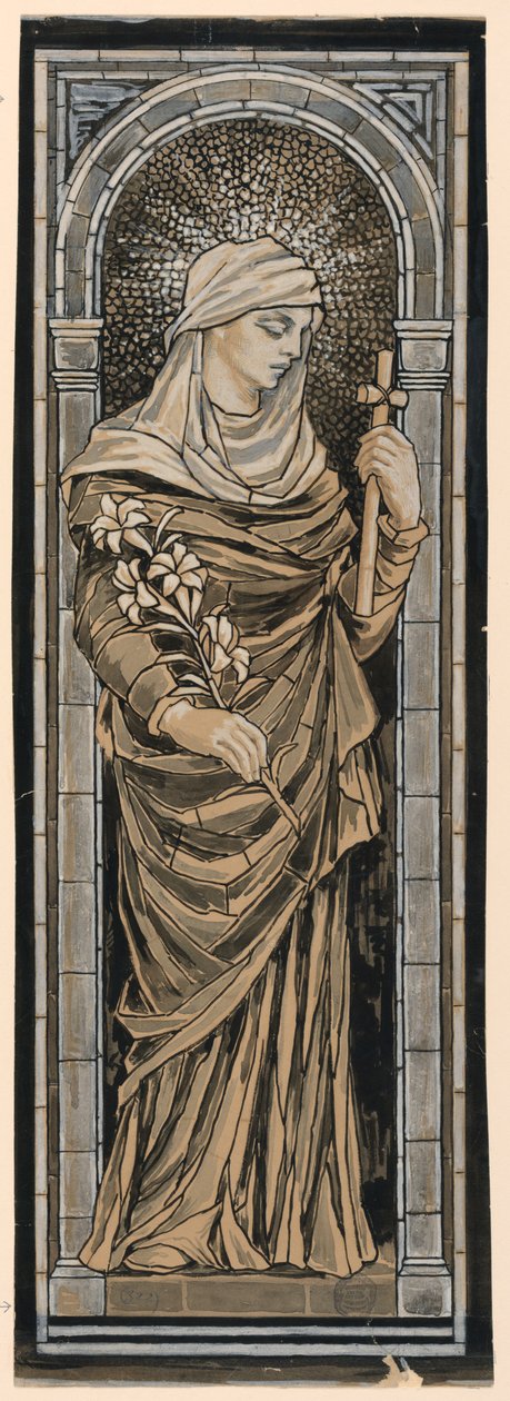 Studie pro Goddard Memorial Window, v St. John