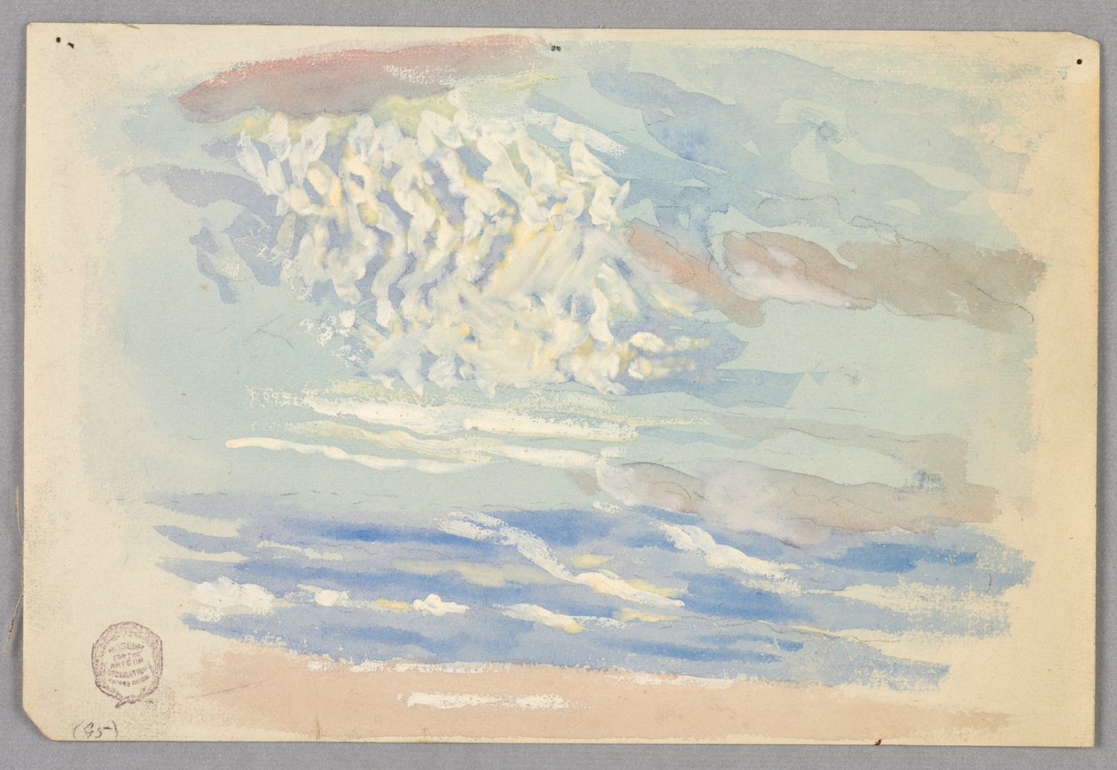 Studie mraků, Řím, Itálie od Francis Augustus Lathrop