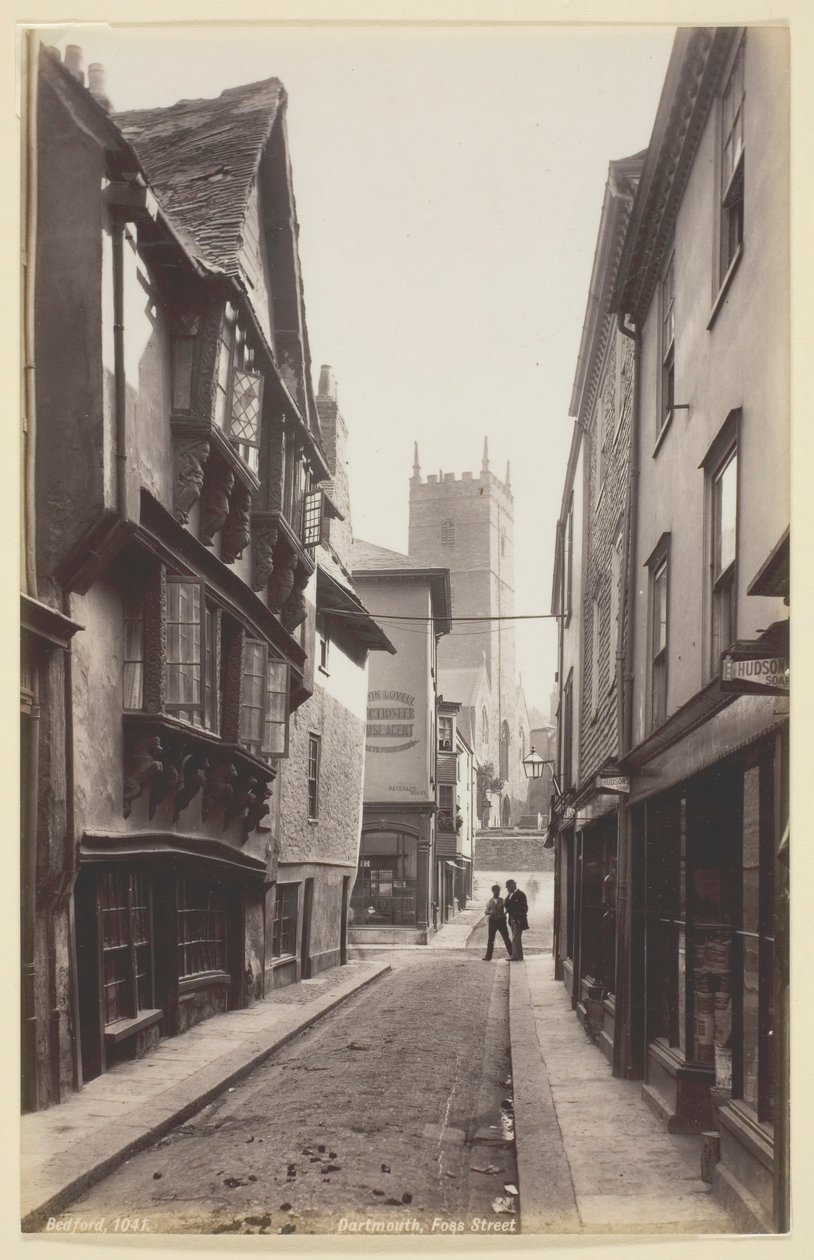 Dartmouth, Foss Street, 186094. od Francis Bedford