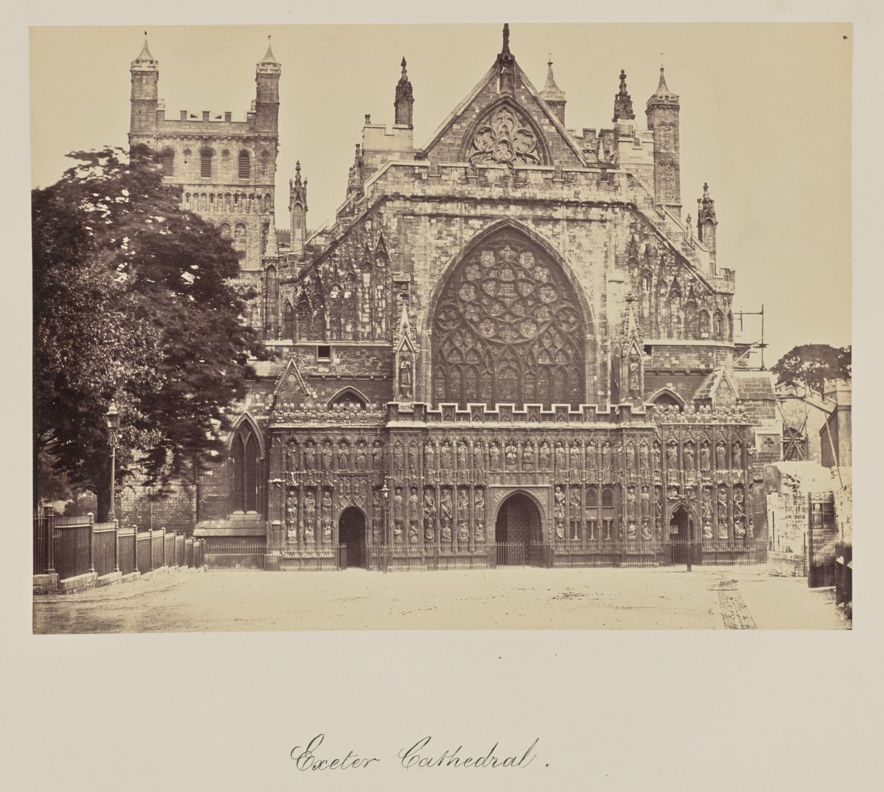 Katedrála v Exeteru. od Francis Bedford
