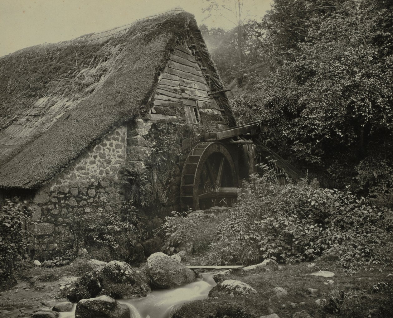 Holly Street Mill, pozdní 1860. od Francis Bedford