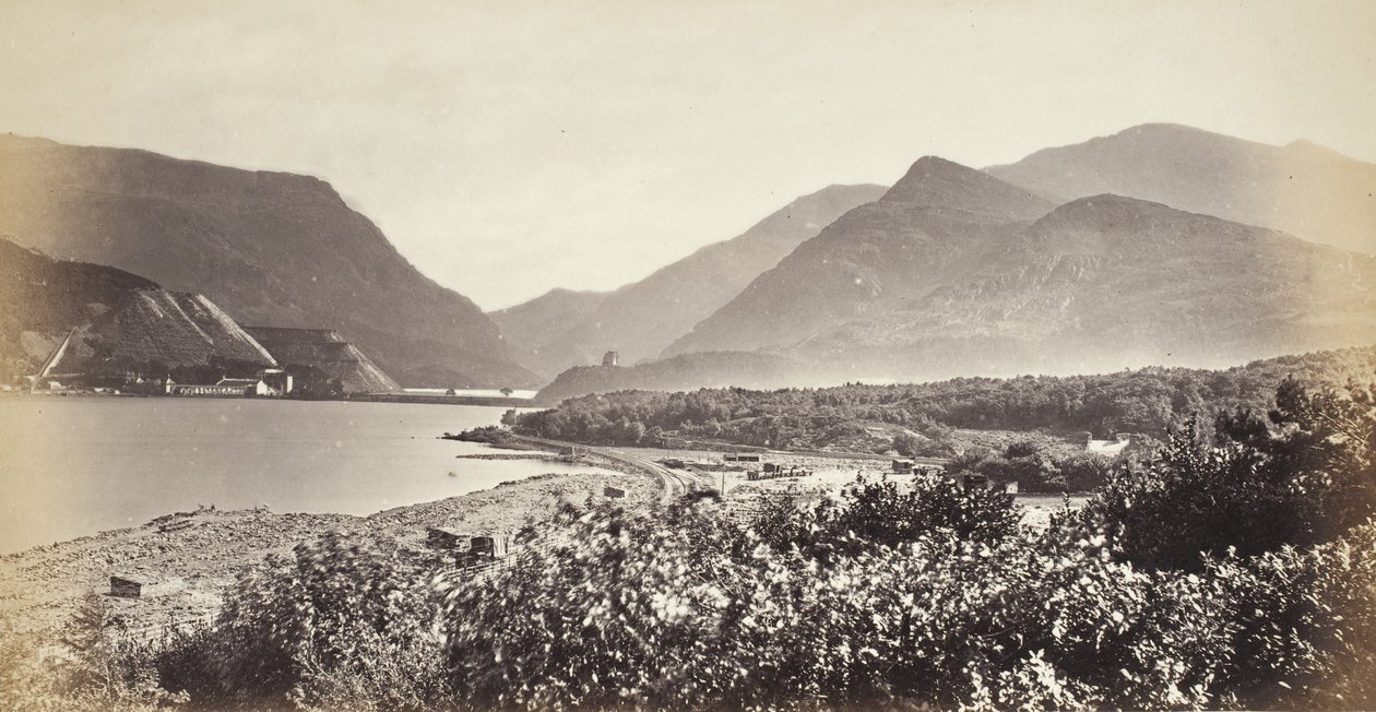 Jezera Llanberis, Snowdon a průsmyk (527) od Francis Bedford