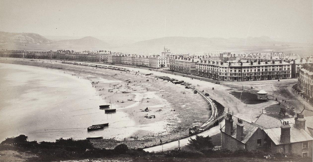 Llandudno od lázní shora (684) od Francis Bedford