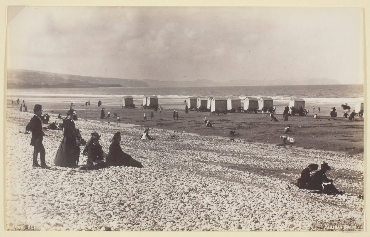 Pláž Pensarn, 186094. od Francis Bedford