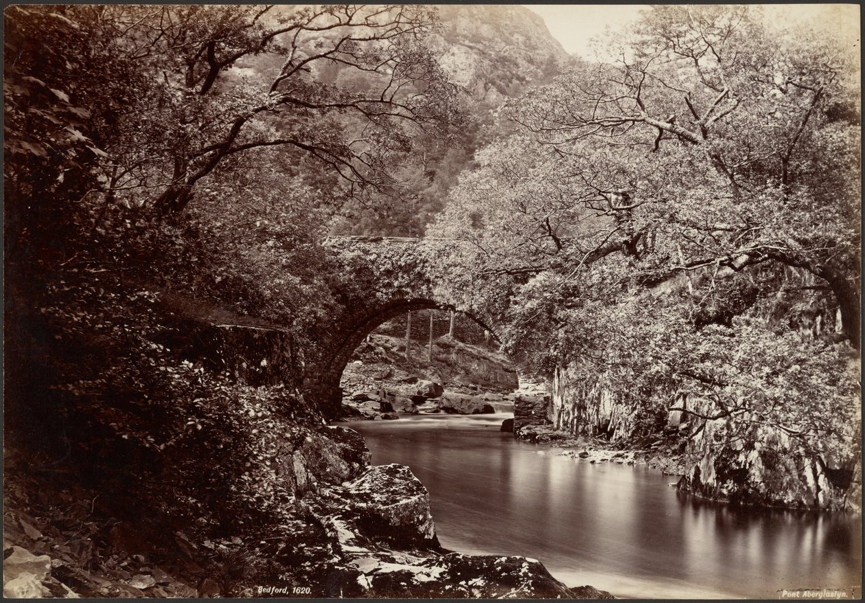 Pont Aberglaslyn od Francis Bedford