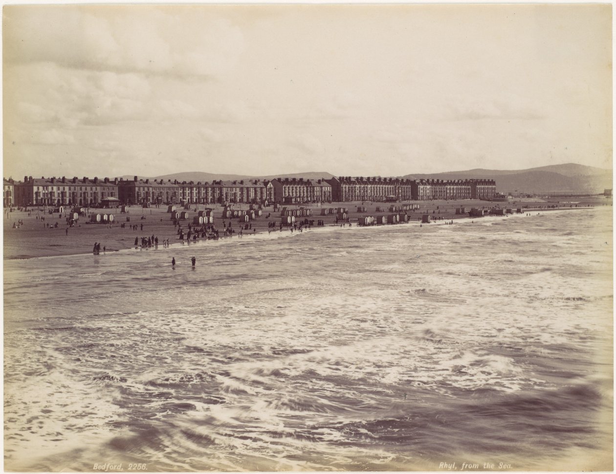Rhyl, pohled z moře od Francis Bedford