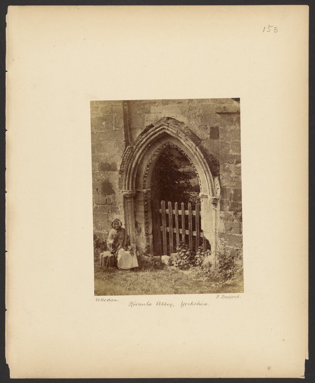 Opatství Rievaulx, Yorkshire od Francis Bedford