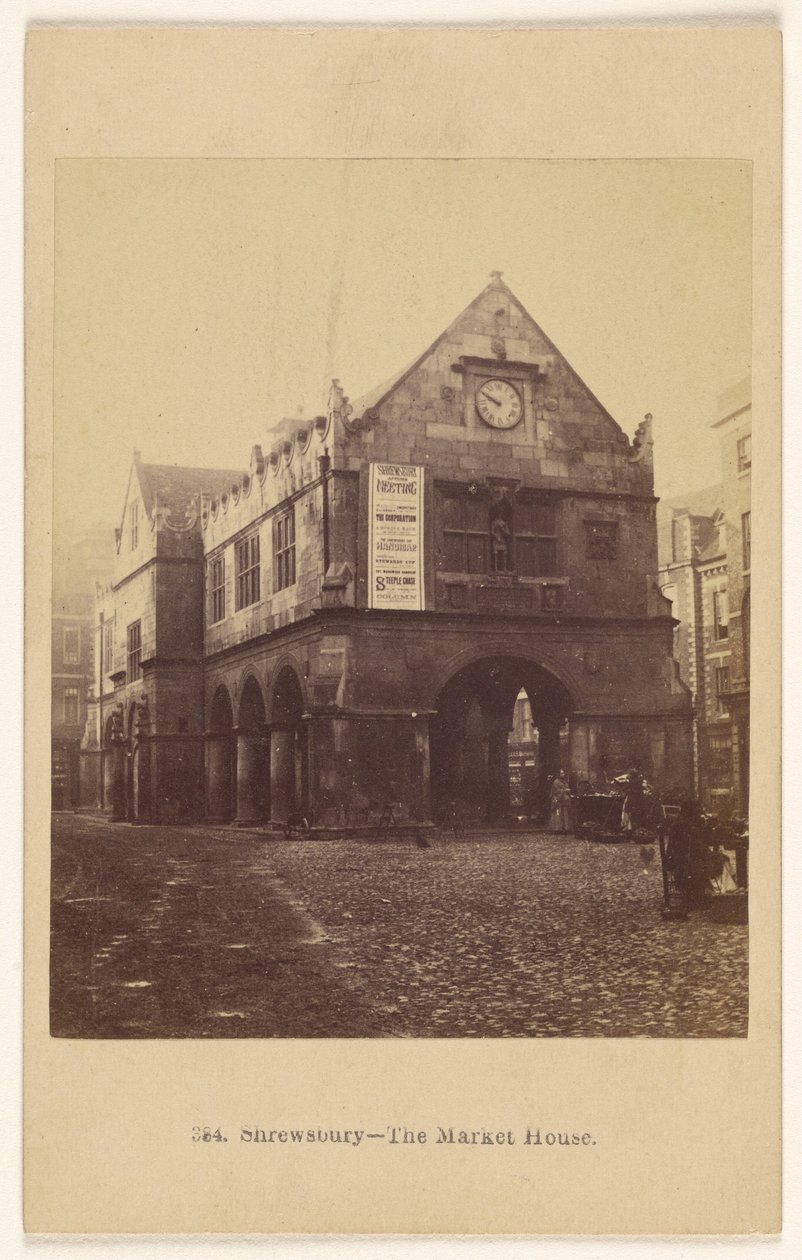 Shrewsbury - The Market House. od Francis Bedford