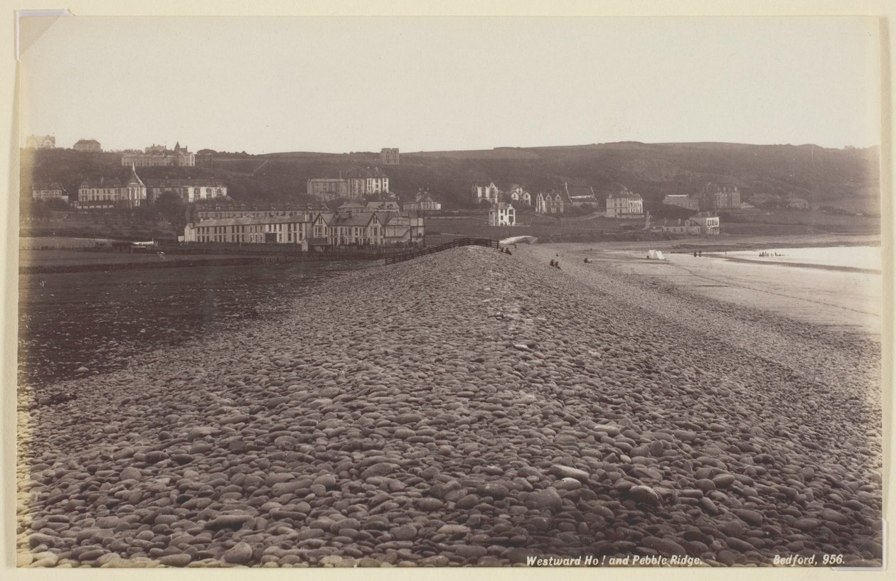 Westward Ho a Pebble Ridge od Francis Bedford