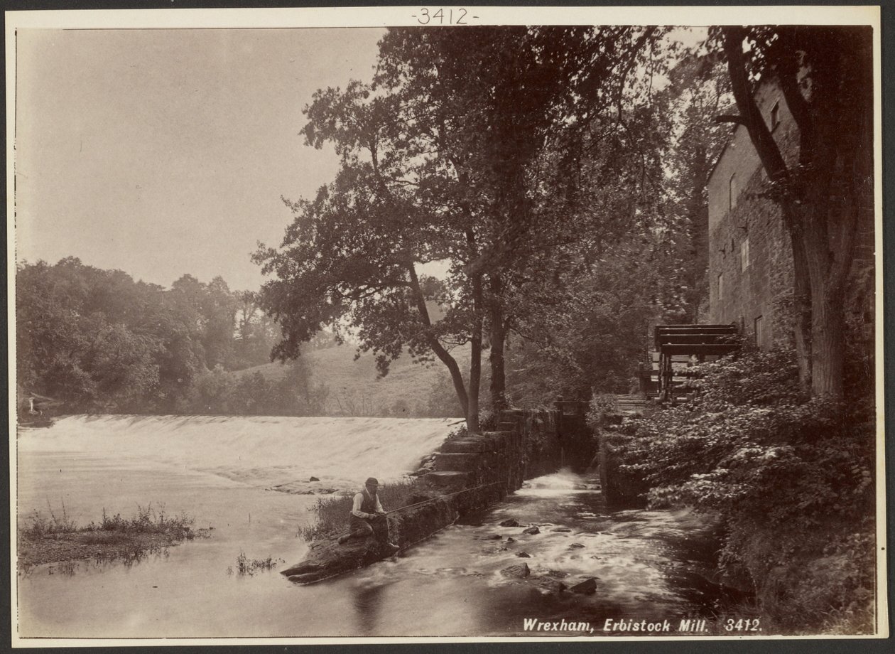 Wrexham, Erbistock Mill od Francis Bedford