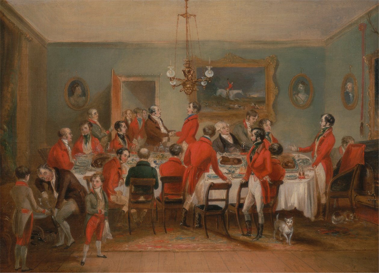 Sál bakalářů: Lovecká snídaně od Francis Calcraft Turner