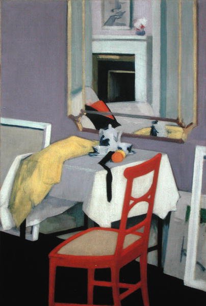 Interiér (The Red Chair) (olej na plátně) od Francis Campbell Boileau Cadell