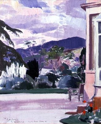 Myrtle Park Cove, Argyll (olej na panelu) od Francis Campbell Boileau Cadell