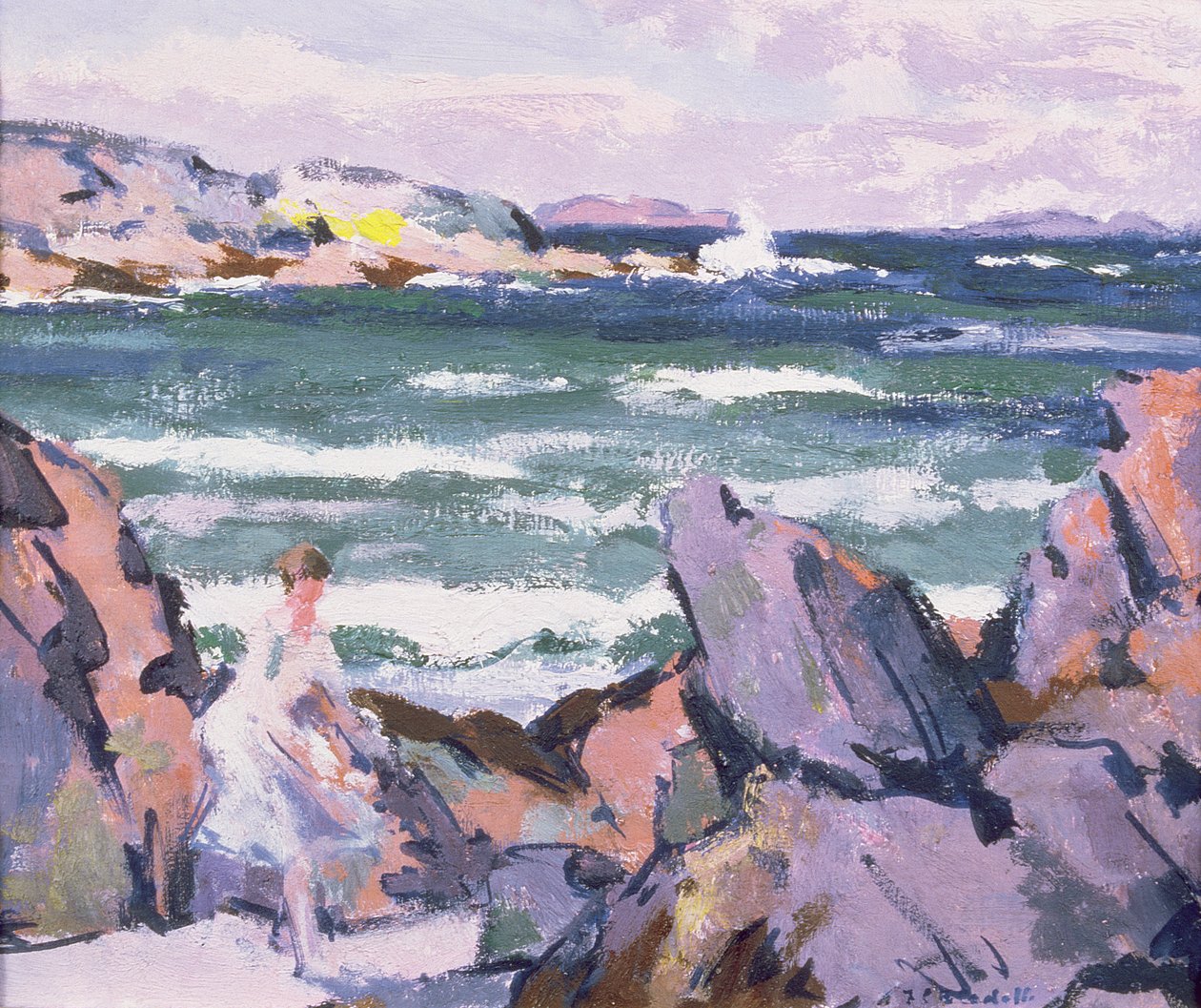 Severní vítr, Iona (The Bather) od Francis Campbell Boileau Cadell