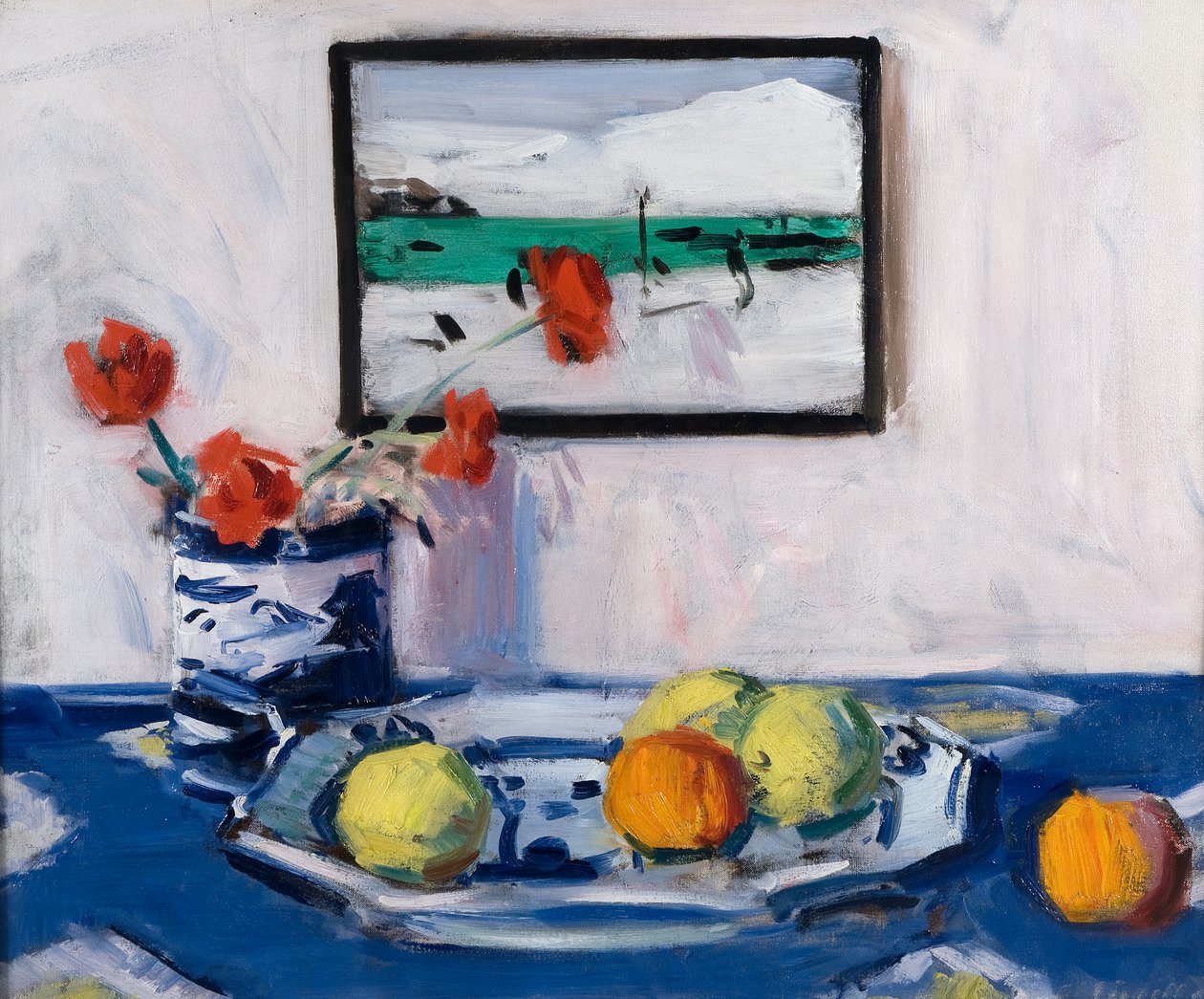Zátiší, kolem roku 1915 (olej na plátně) od Francis Campbell Boileau Cadell