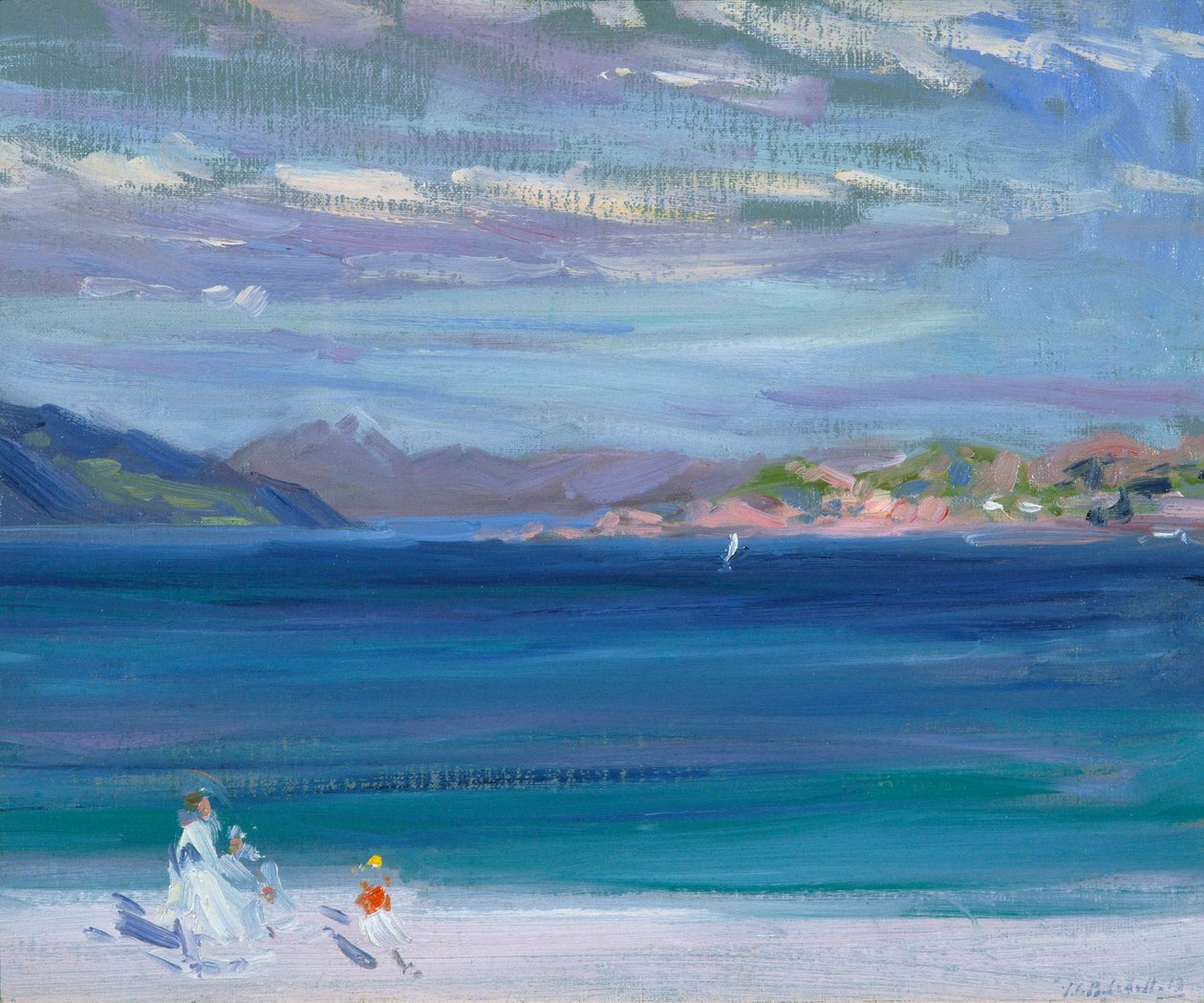 The Tail of Mull od Iona (olej na plátně) od Francis Campbell Boileau Cadell