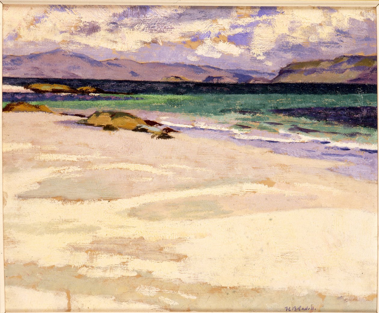 The White Strand, Iona (olej na plátně) od Francis Campbell Boileau Cadell