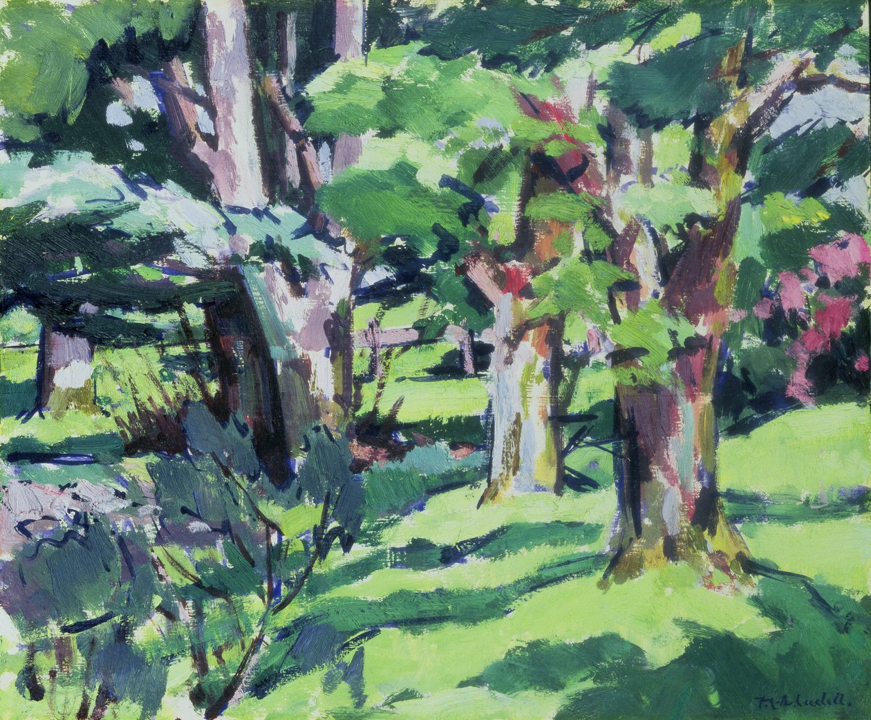 Stromy v Auchinleck, Ayrshire od Francis Campbell Boileau Cadell
