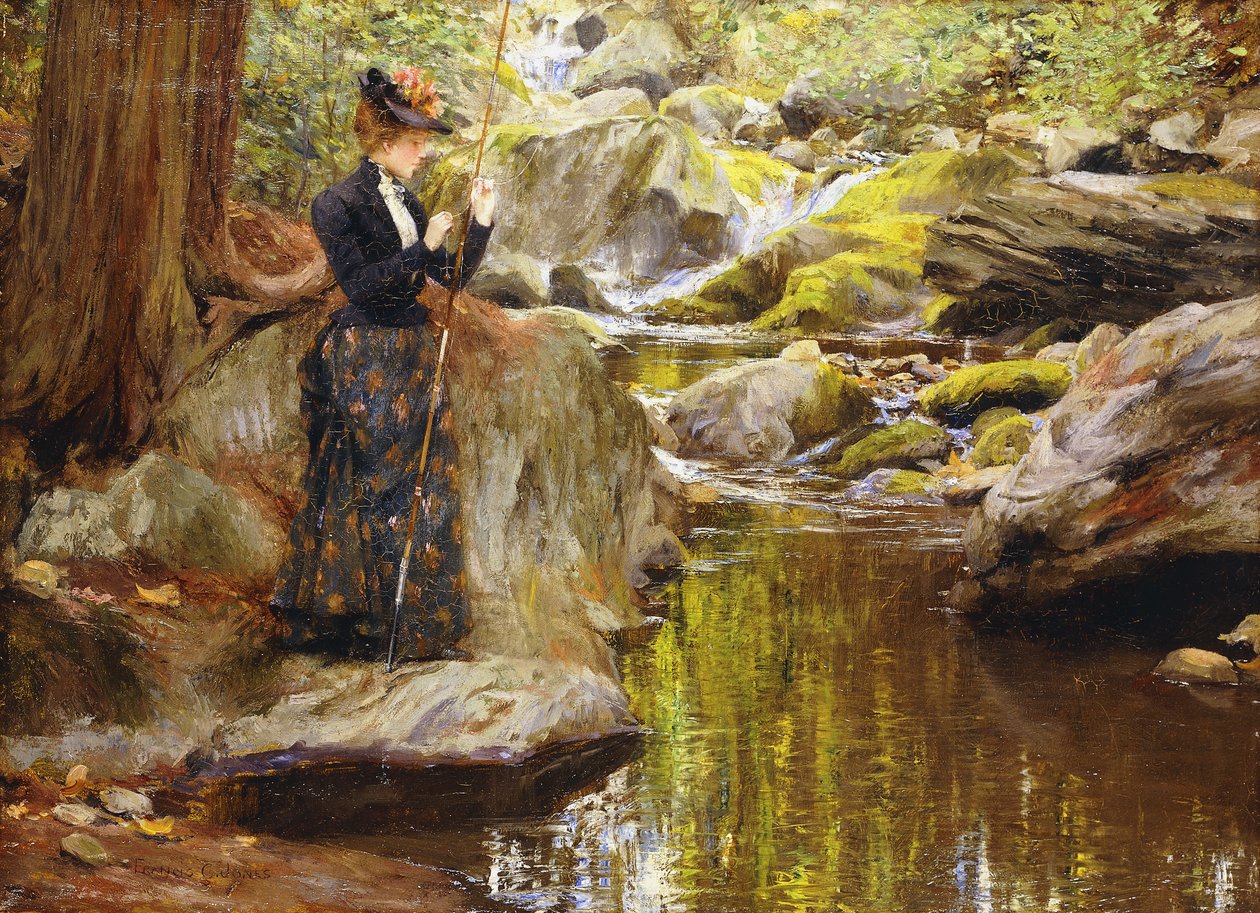 Návnada na linii od Francis Coates Jones