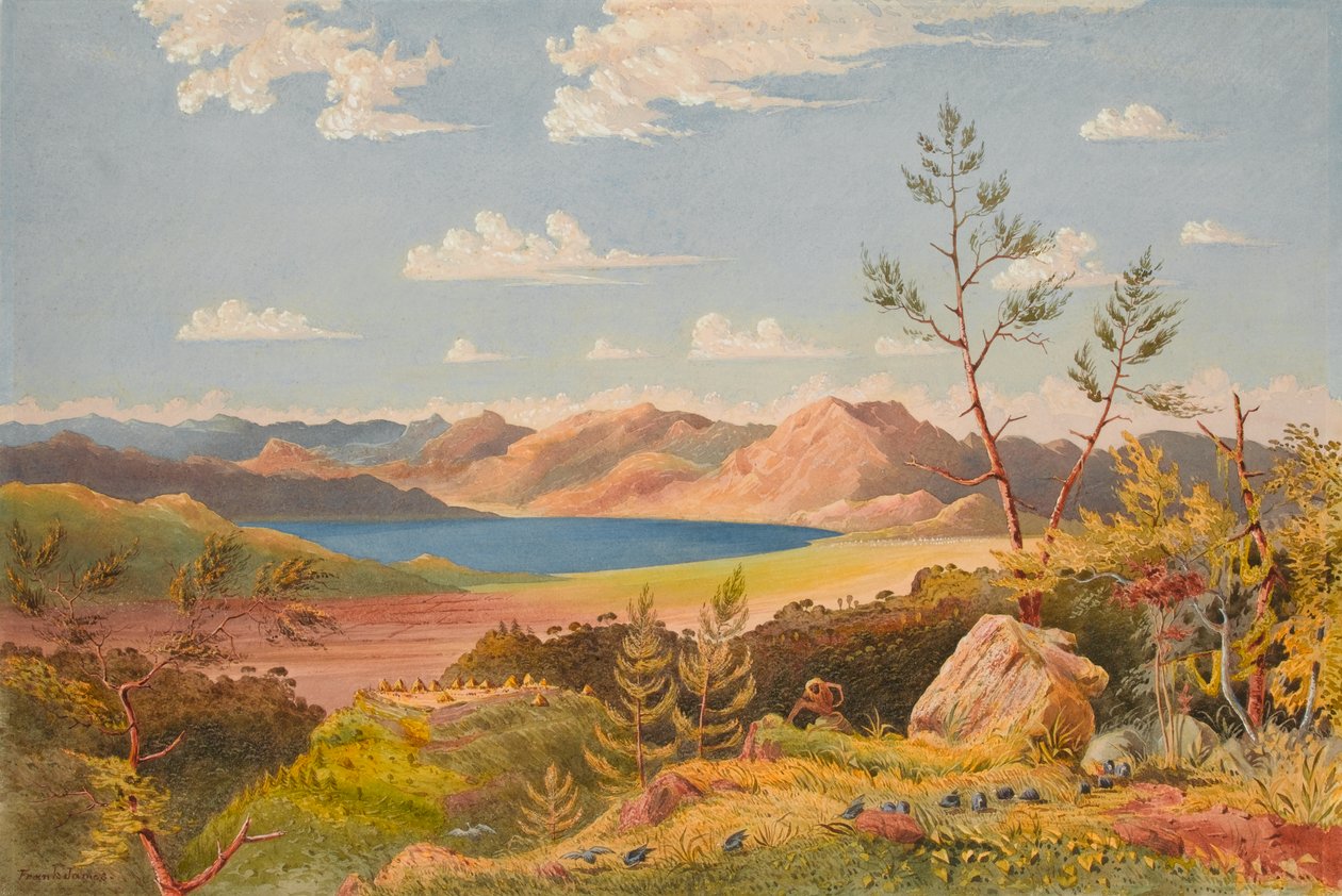 Jezero Ashangi od Francis Cornelius James