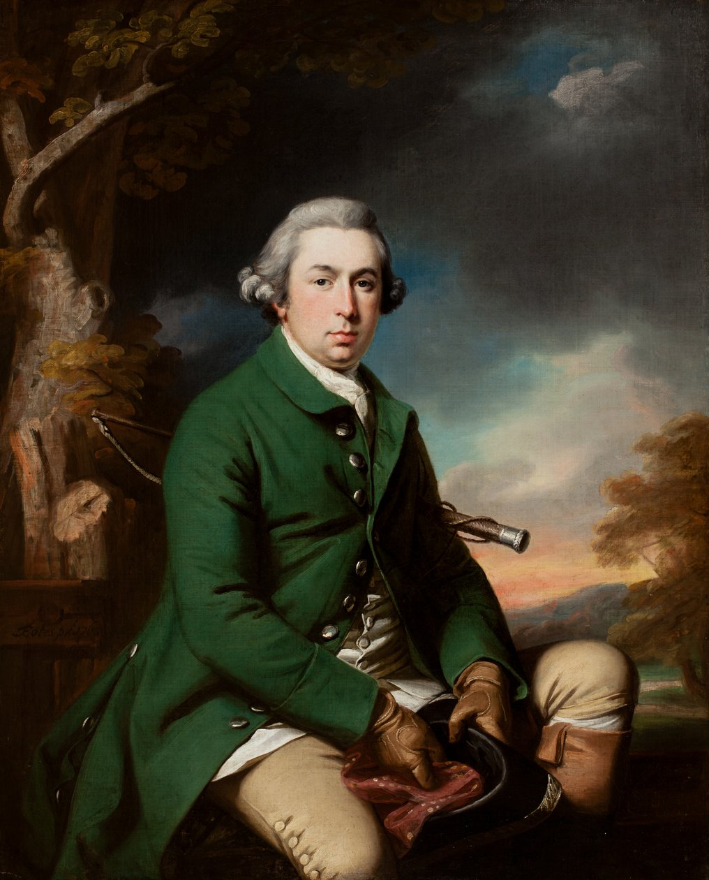 William, 6. baron Craven od Francis Cotes