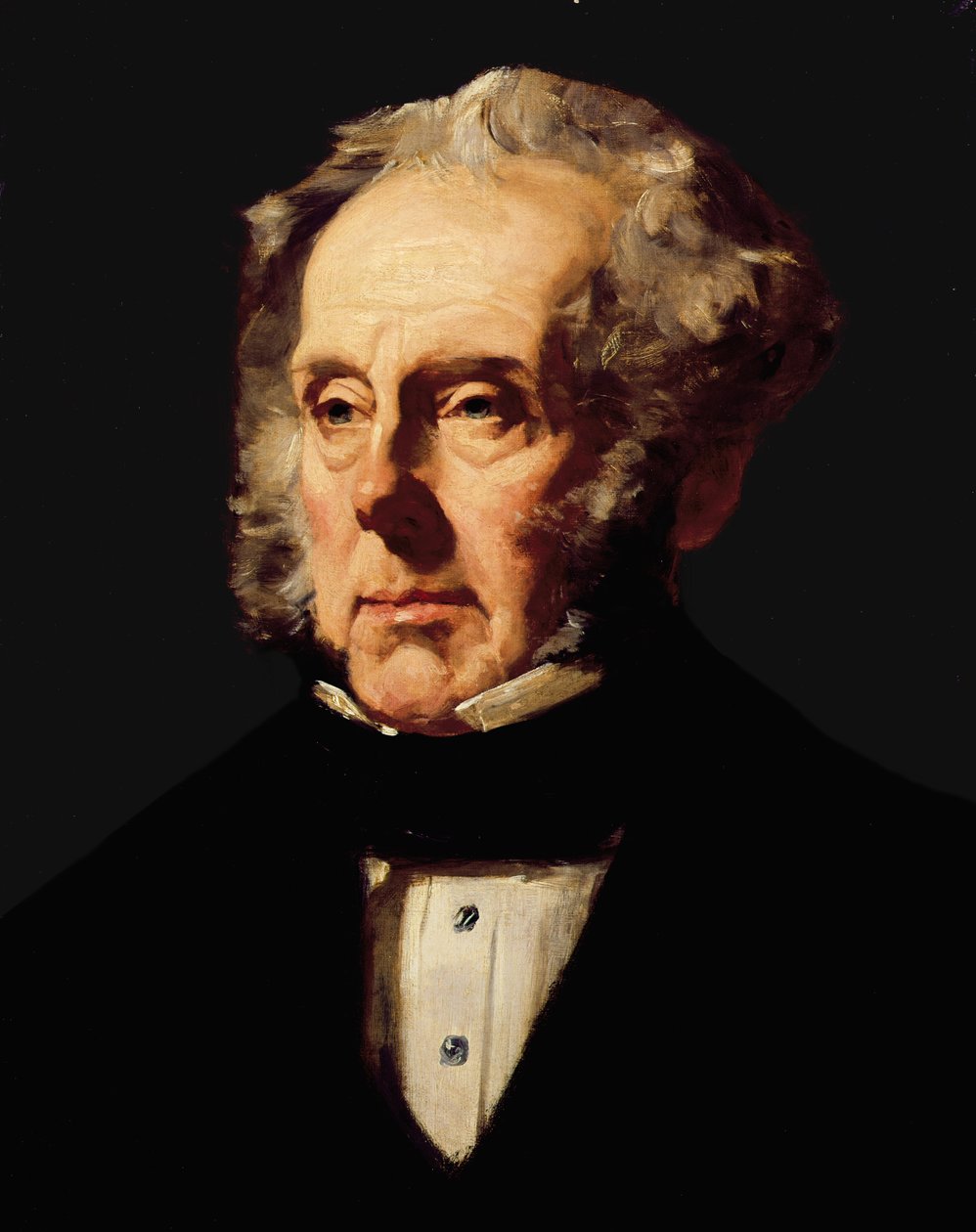 Henry John Temple, 3. vikomt Palmerston, kolem roku 1855 od Francis Cruikshank