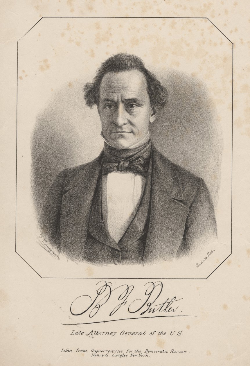 B. J. Butler, litho Henry G. Langley, 1840 od Francis D