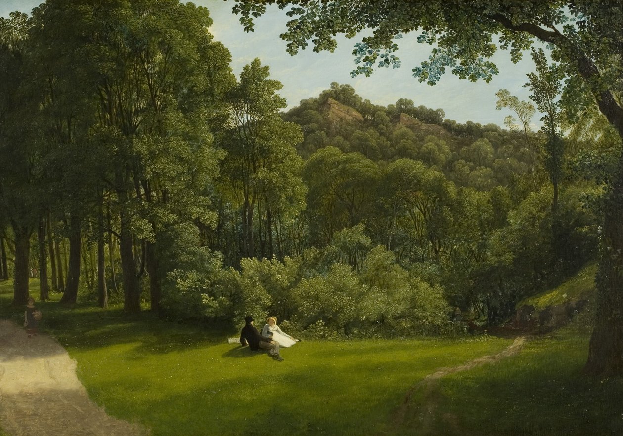 Scéna v Leigh Woods, 1822 od Francis Danby