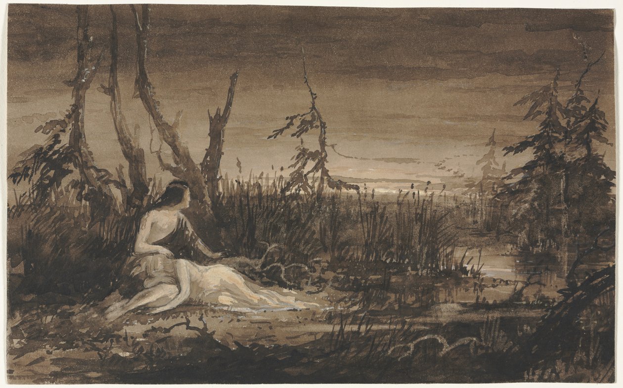 Postavy v krajině. od Francis Danby