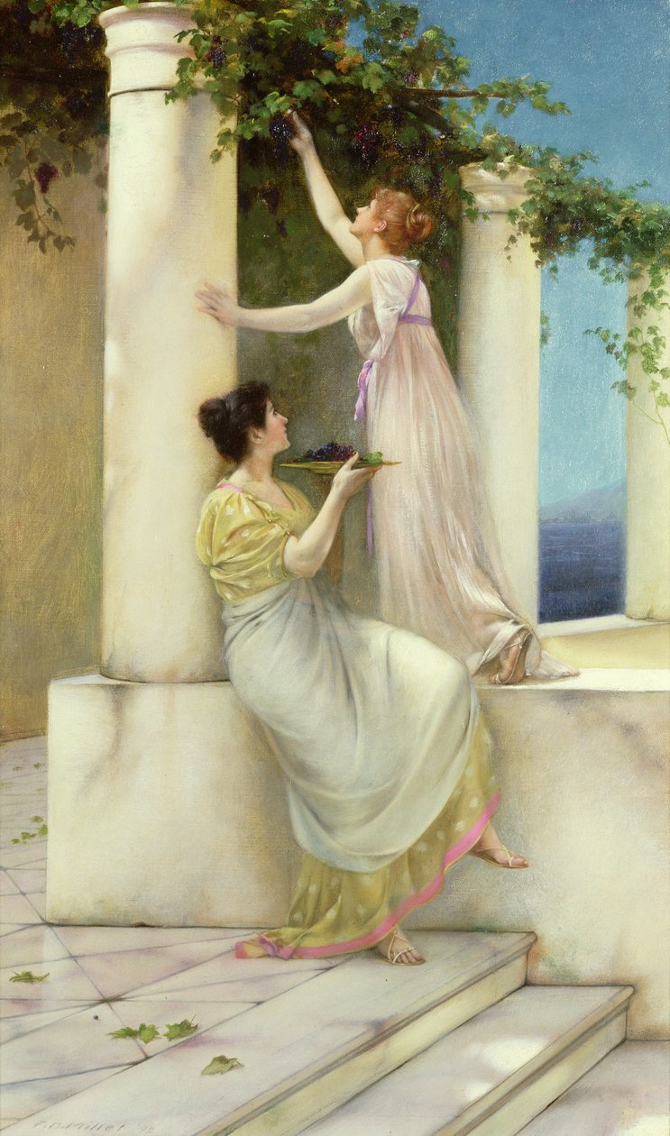Podzimní idyla, 1892 od Francis Davis Millet