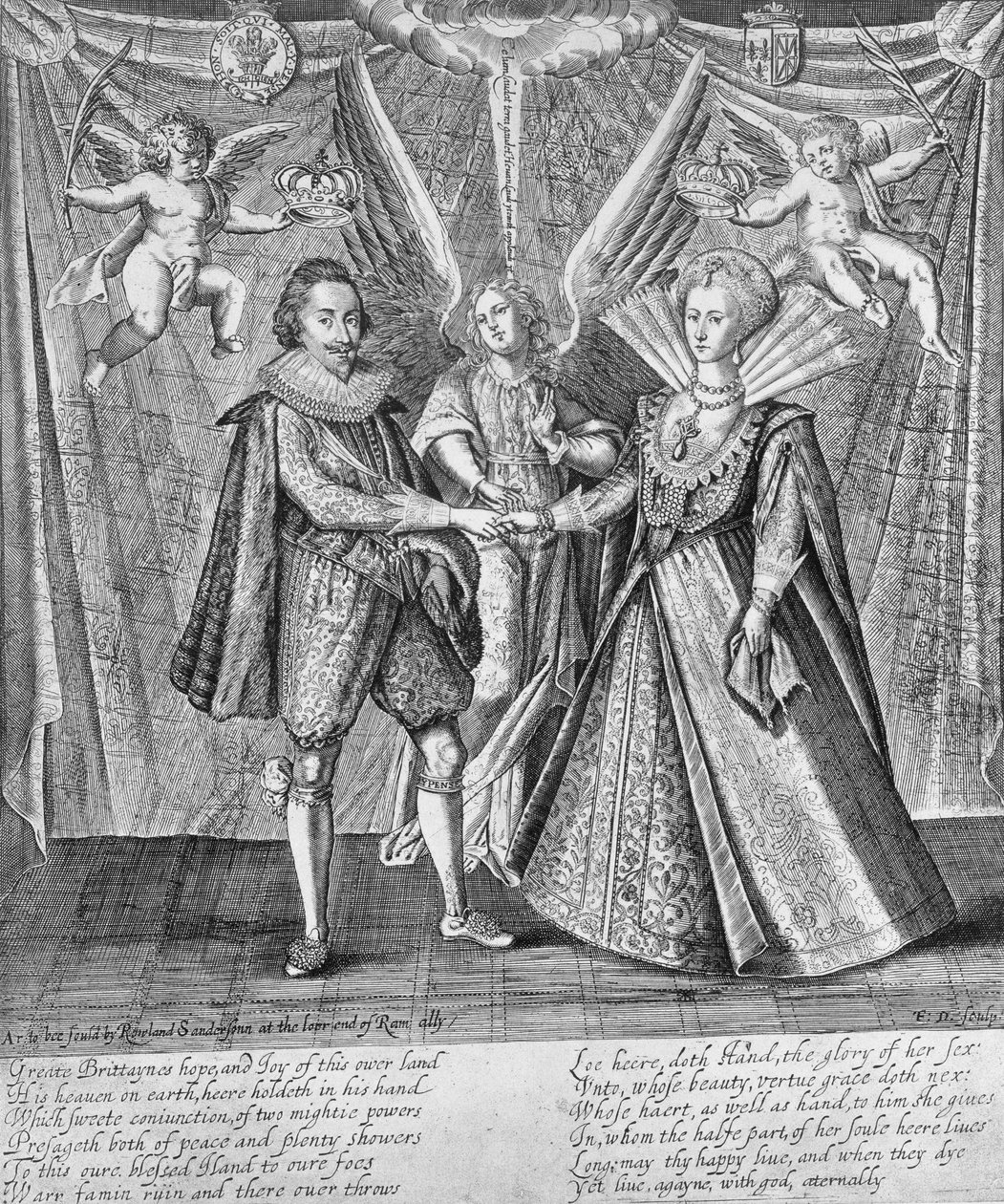 Oslava svatby Jakuba VI. Skotského a Anny Dánské, 1589 c1610-1625 od Francis Delaram