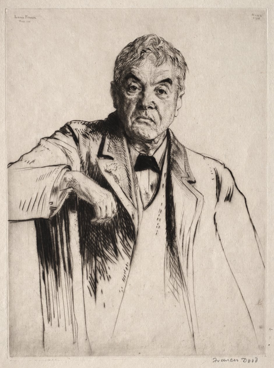 Lord Fisher od Francis Dodd