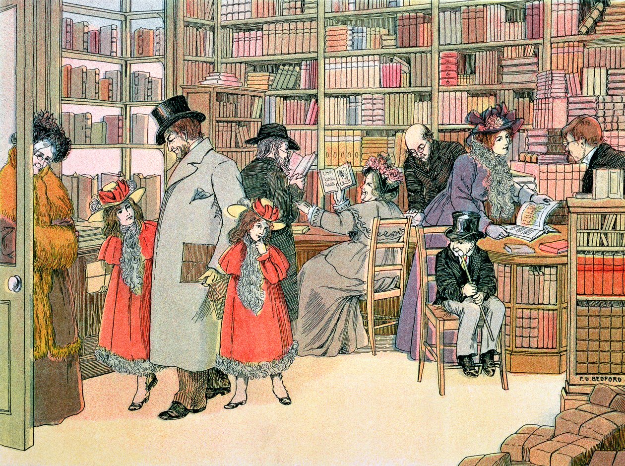Knihkupectví, 1899 od Francis Donkin Bedford