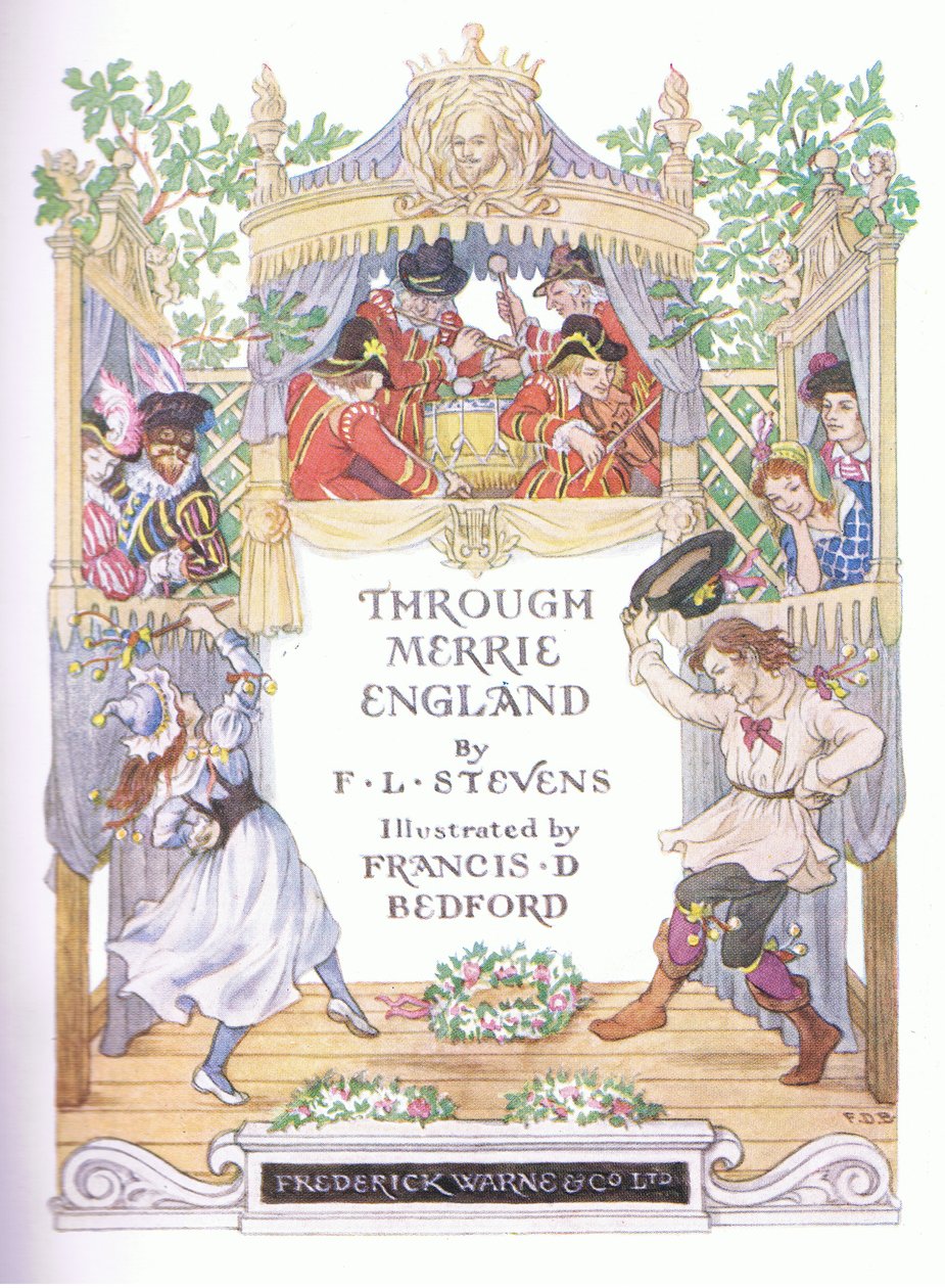 Titulní strana (barevná litografie) od Francis Donkin Bedford