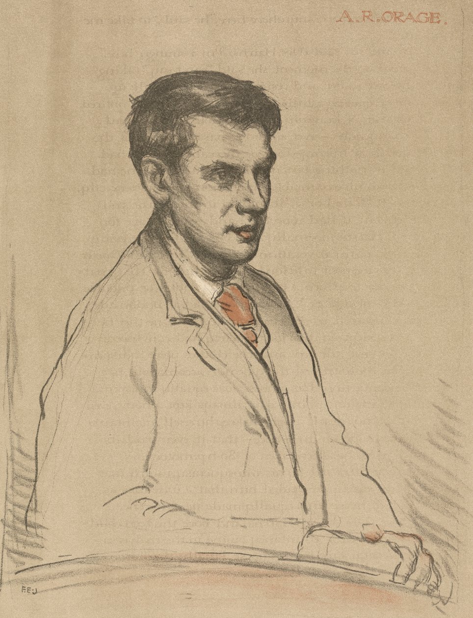 A.R. Orage od Francis Ernest Jackson
