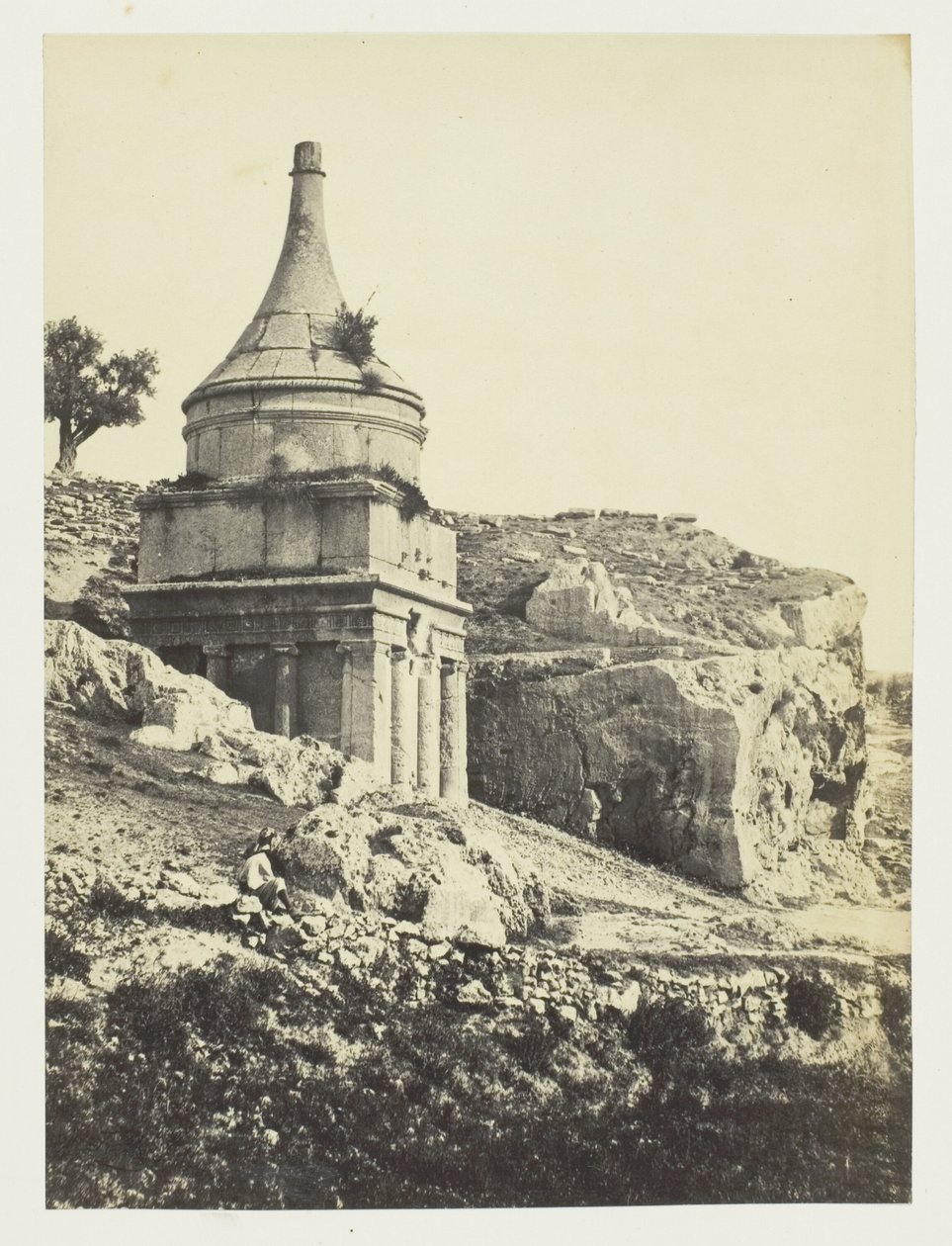 Abšalomova hrobka, Jeruzalém od Francis Frith