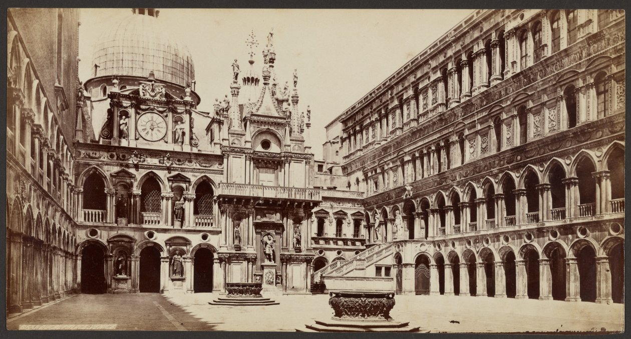 Dóžecí palác, Benátky od Francis Frith