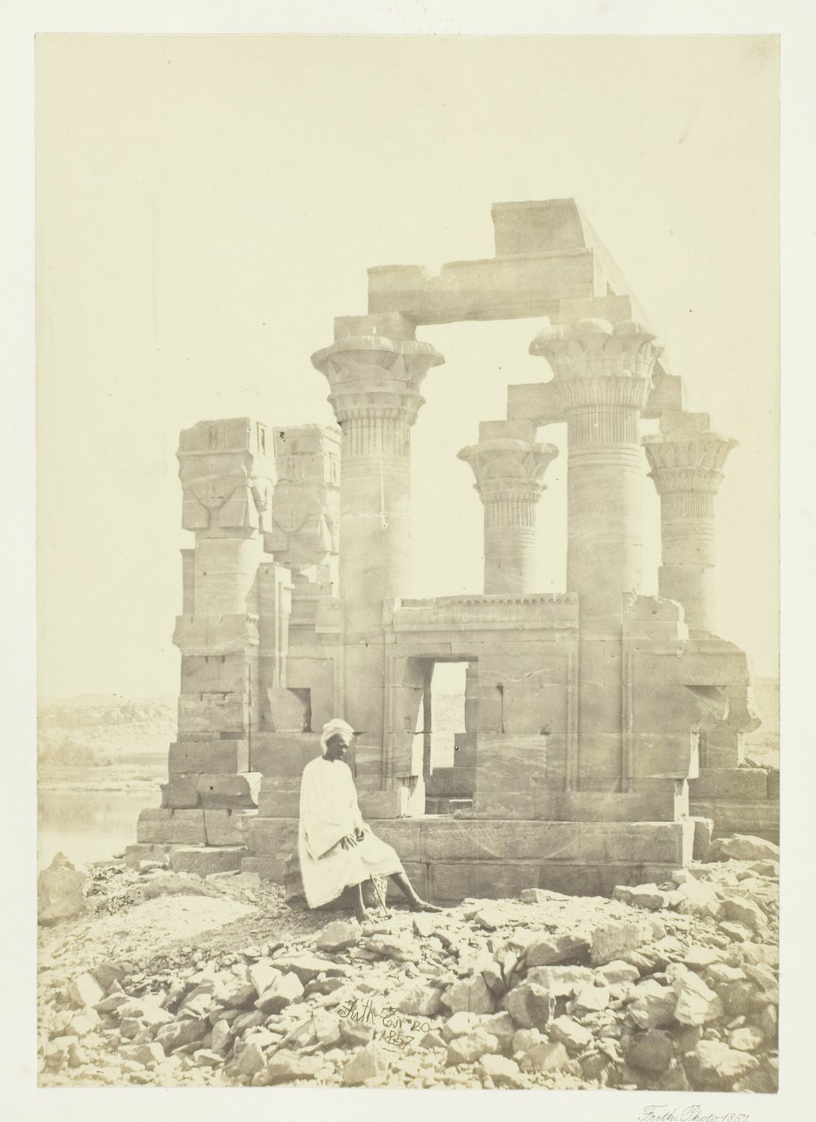 Brzy ráno ve Wady Kardassy, Nubia od Francis Frith