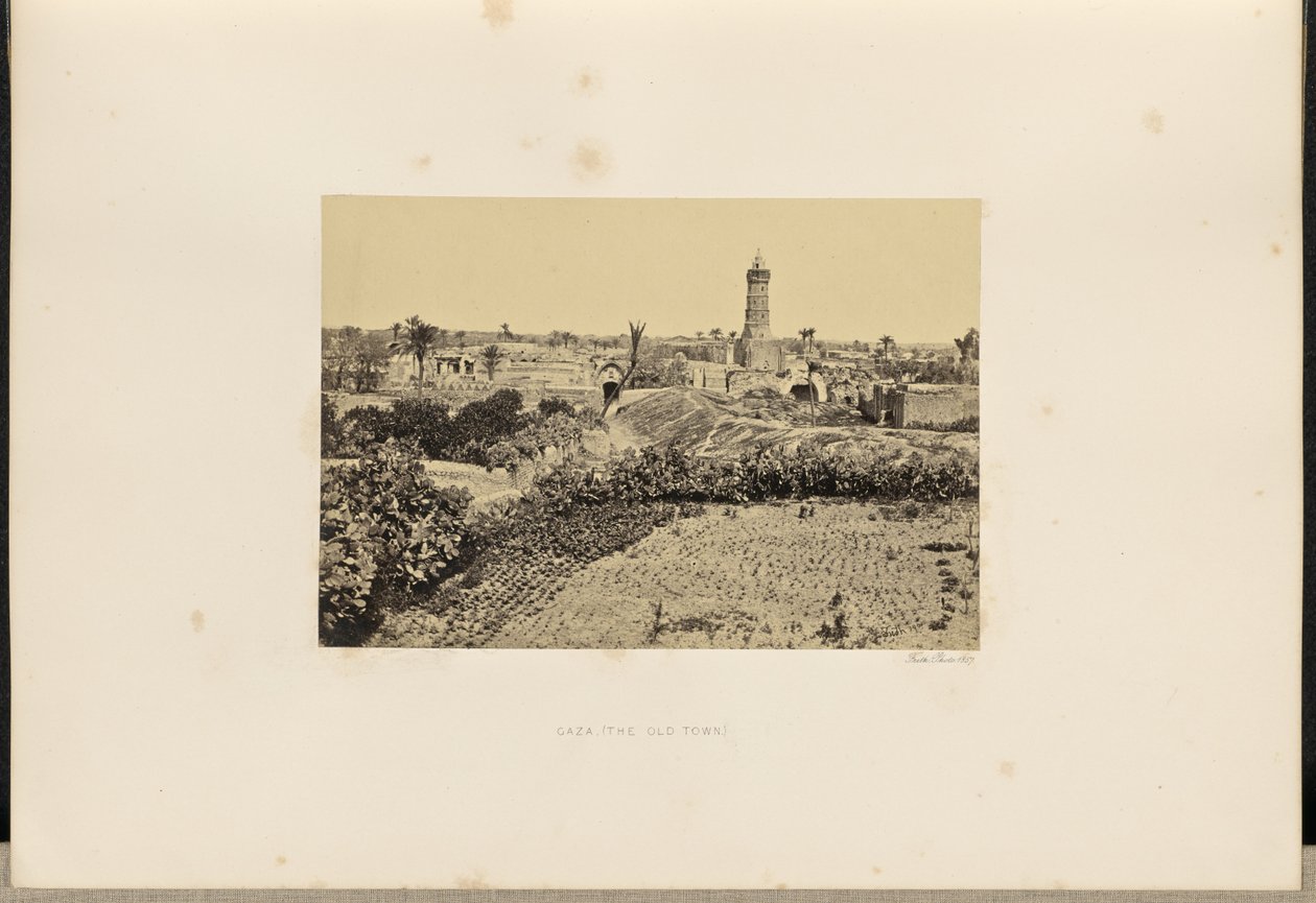 Gaza (Staré město) od Francis Frith